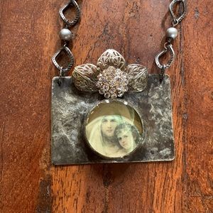 Metal Statement Necklace